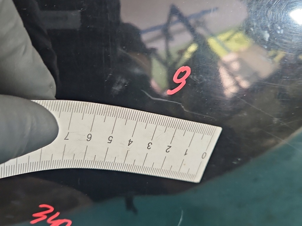 фото №12, Крыло перед правый hyundai i40 чёрный ub6