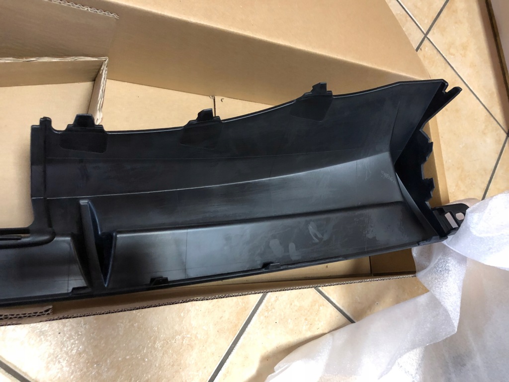 Bmw x3 e83 lci захист бампера задня нижня оригінальний Оригінал