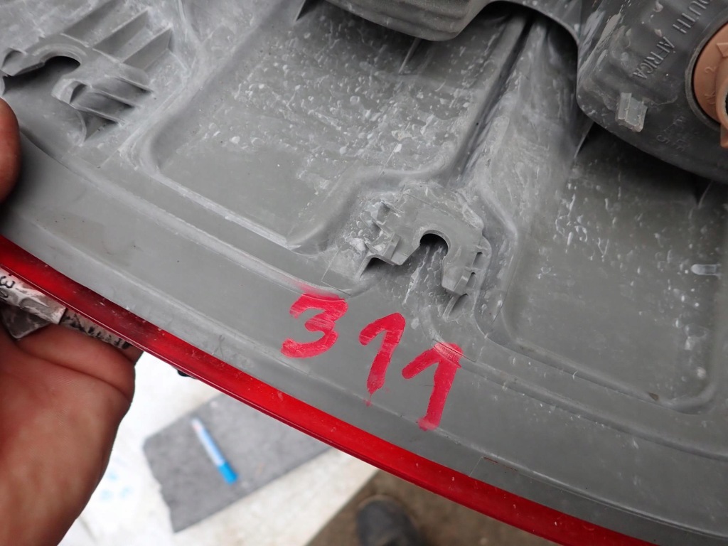 фото №5, Ford ranger iii 3 11-22 лампа задняя задняя левая