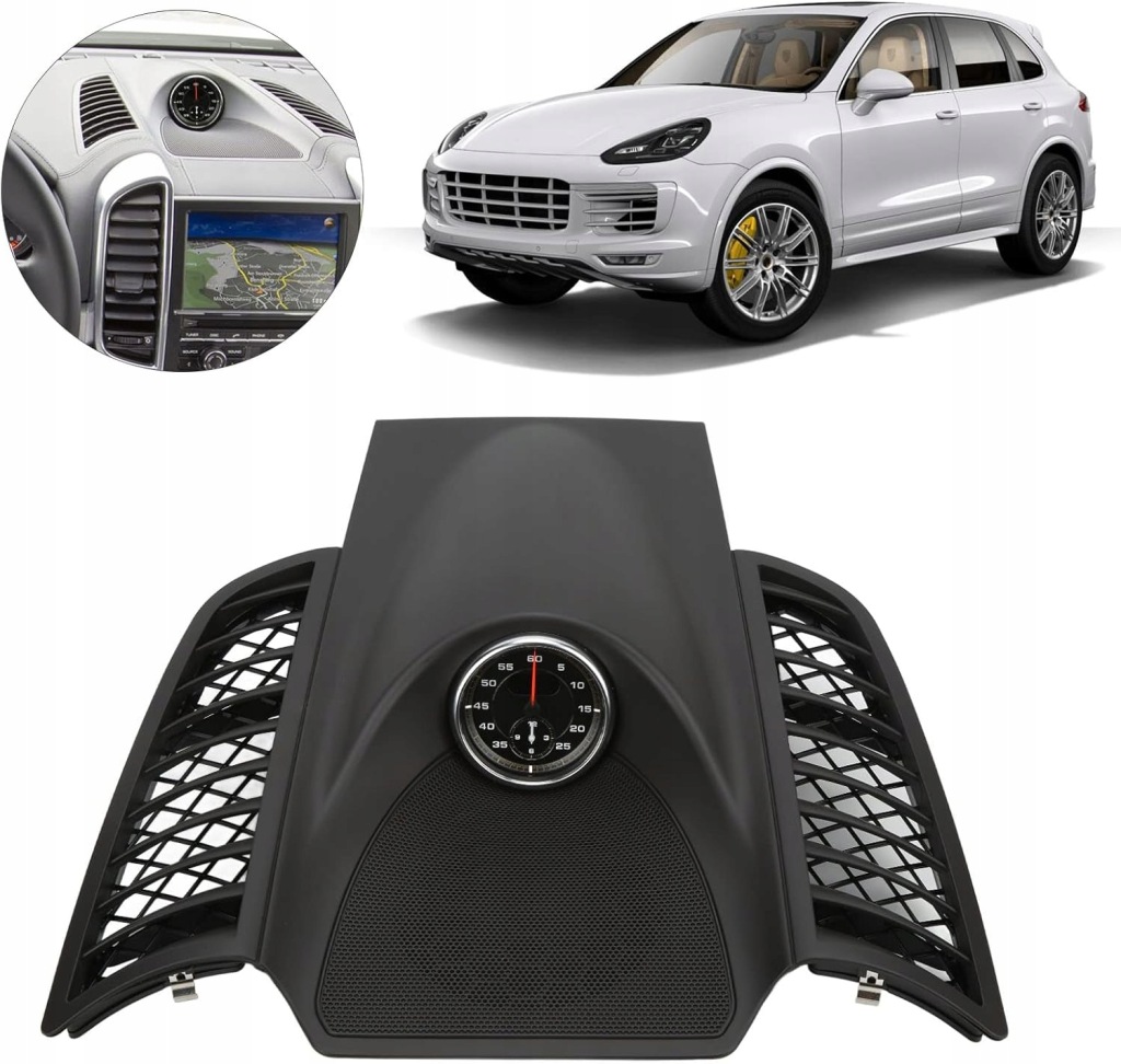 фото №3, Porsche cayenne 7p5 приборная панель стопор компас g322