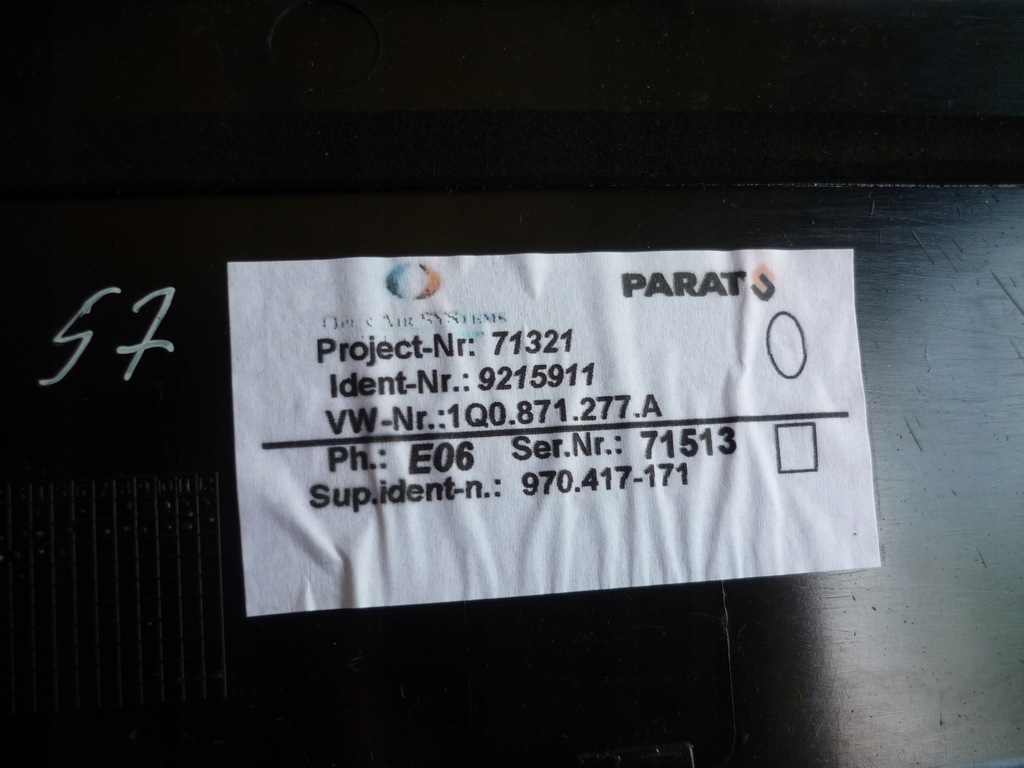 фото №10, Захист молдинг стельовий задня vw eos 1q0871277