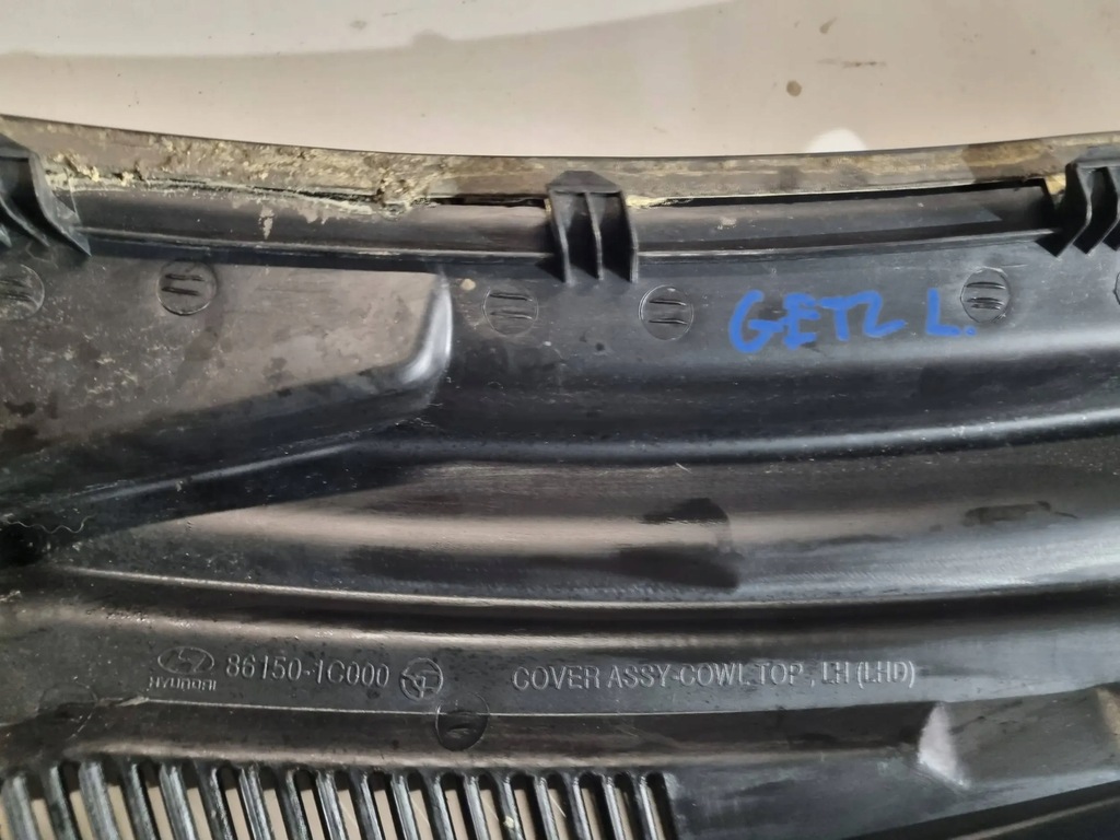 фото №8, Hyundai getz жабо ліва пластиковий 86150-1c000 europa 2001-2005 r