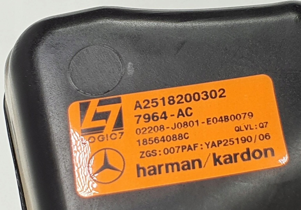 фото №3, Динамик левый задняя harman kardon mercedes r-kl w251