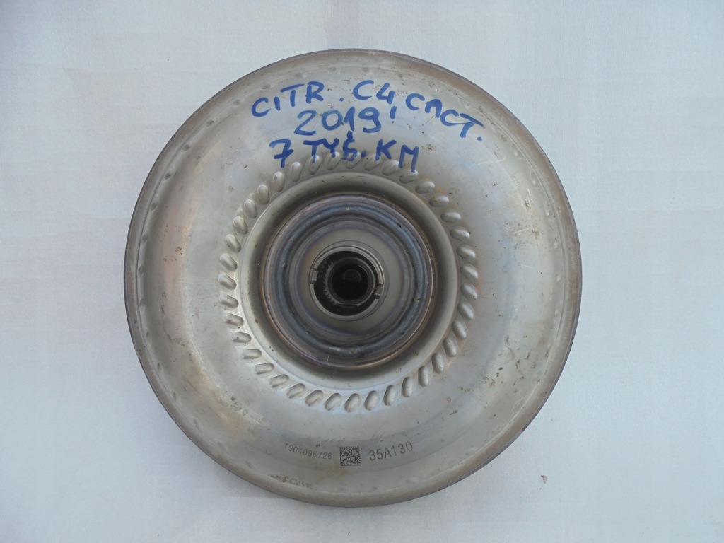 фото №1, Зчеплення гідротрансформаторний актуатор турбіни гідротрансформатор 35a130 7 tys.km ідеальний стан slask