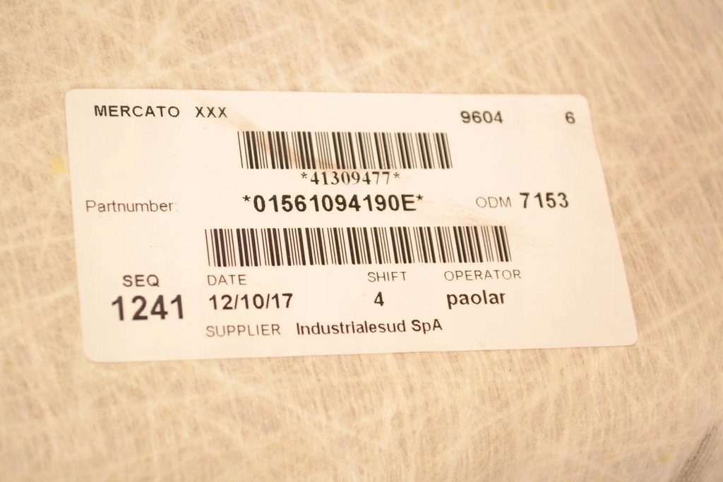 фото №9, Alfa romeo giulia 2017 потолок