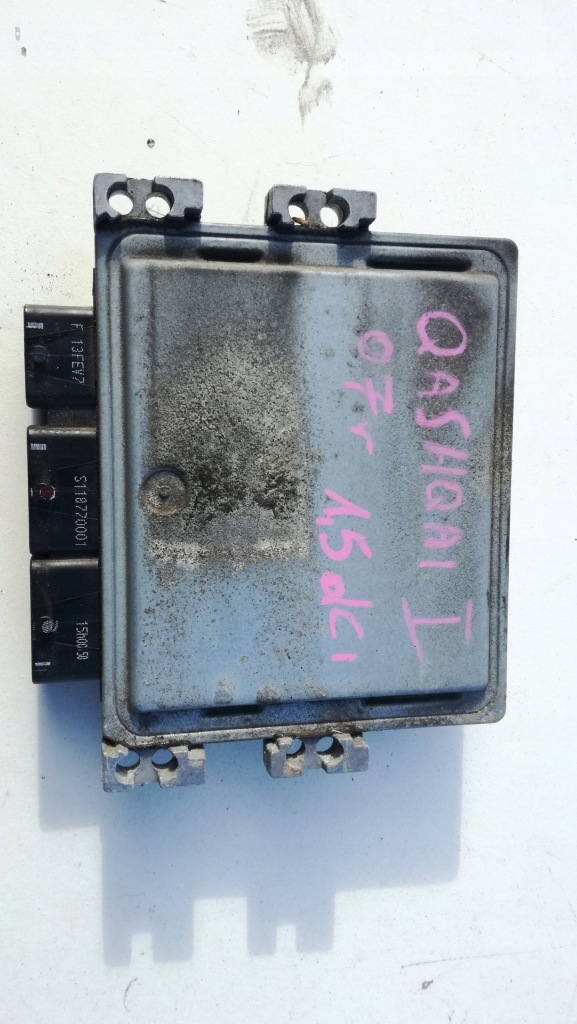 фото №1, Qashqai i 1.5dci бортовой компьютер s180033104 23710jd54d