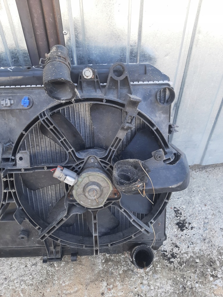 фото №14, Комплект радиатор вентиляторы 1.3 2.6 ванкель 13b 231km mazda rx-8 rx8