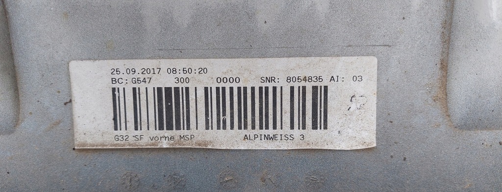 фото №14, Bmw 6 g32 m-pakiet бампер передний перед