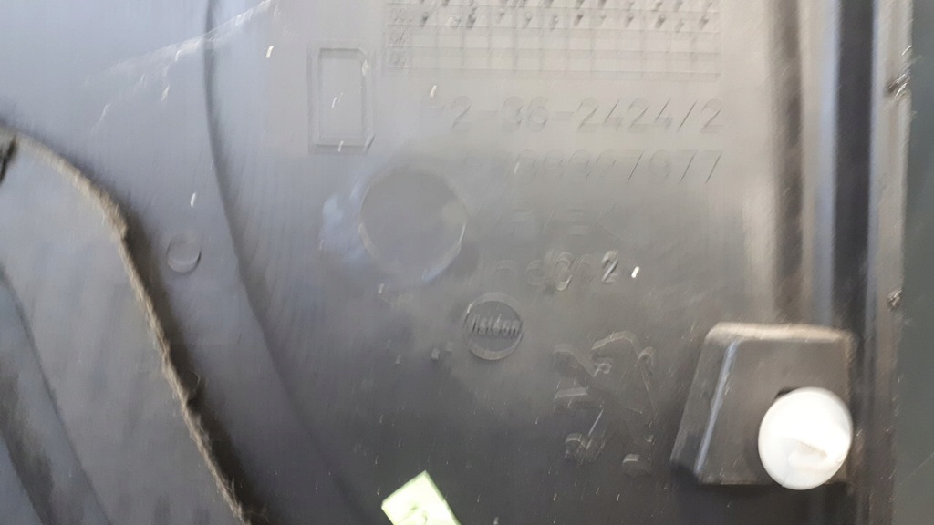 фото №13, 9638327977 обшивка правый peugeot 206 3d