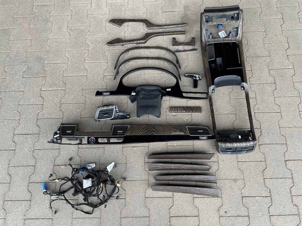 фото №14, Audi a8 d4 lift dekor молдинг декоративна drewno komple