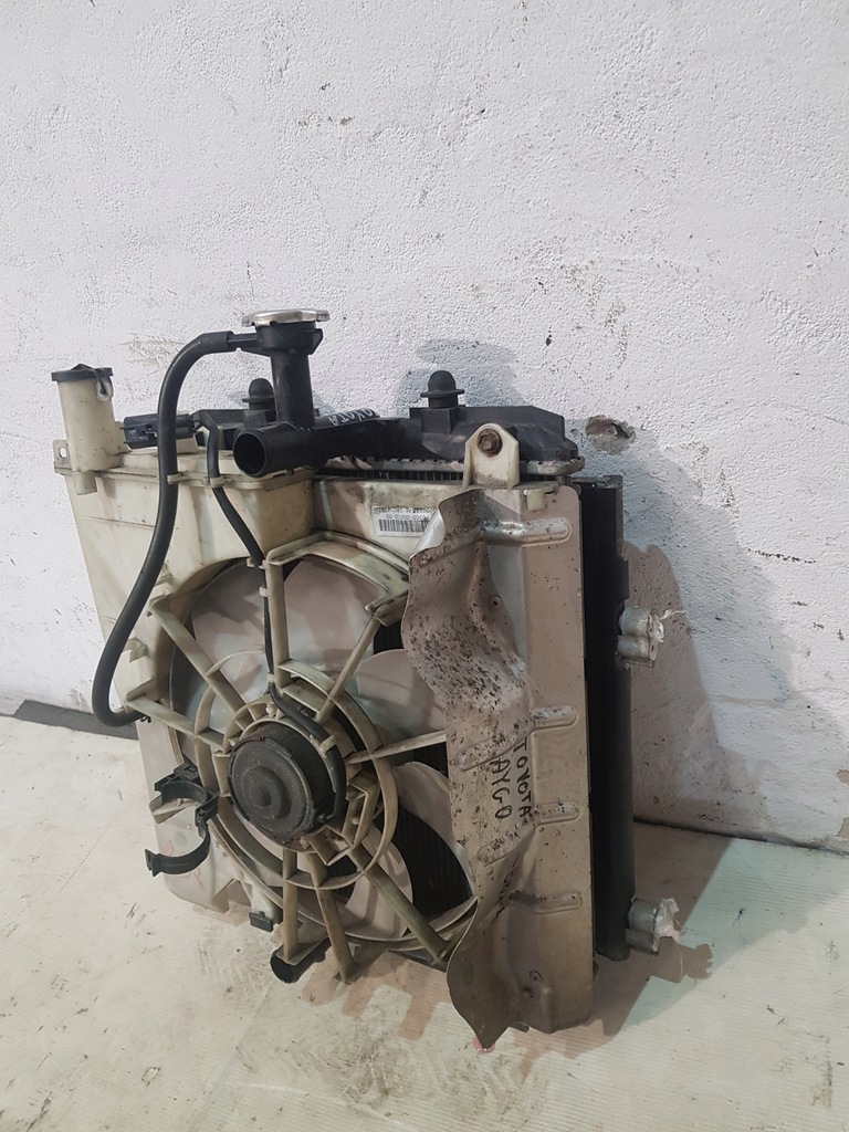 фото №7, Радиатор wody вентилятор toyota aygo i eu 1.0b