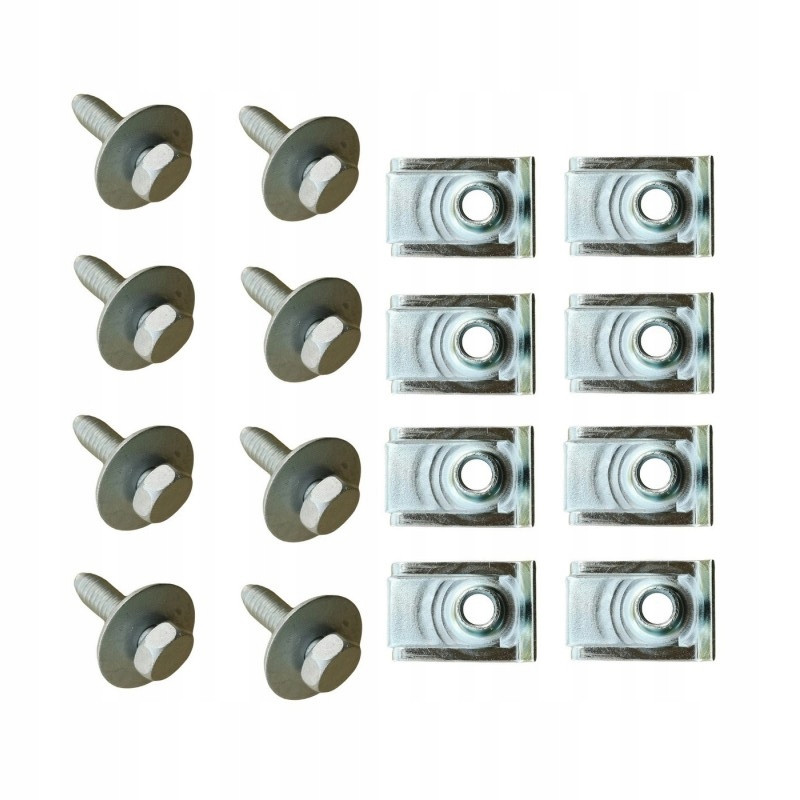 фото №1, Кліпси захист двигуна nissan note micra primastar