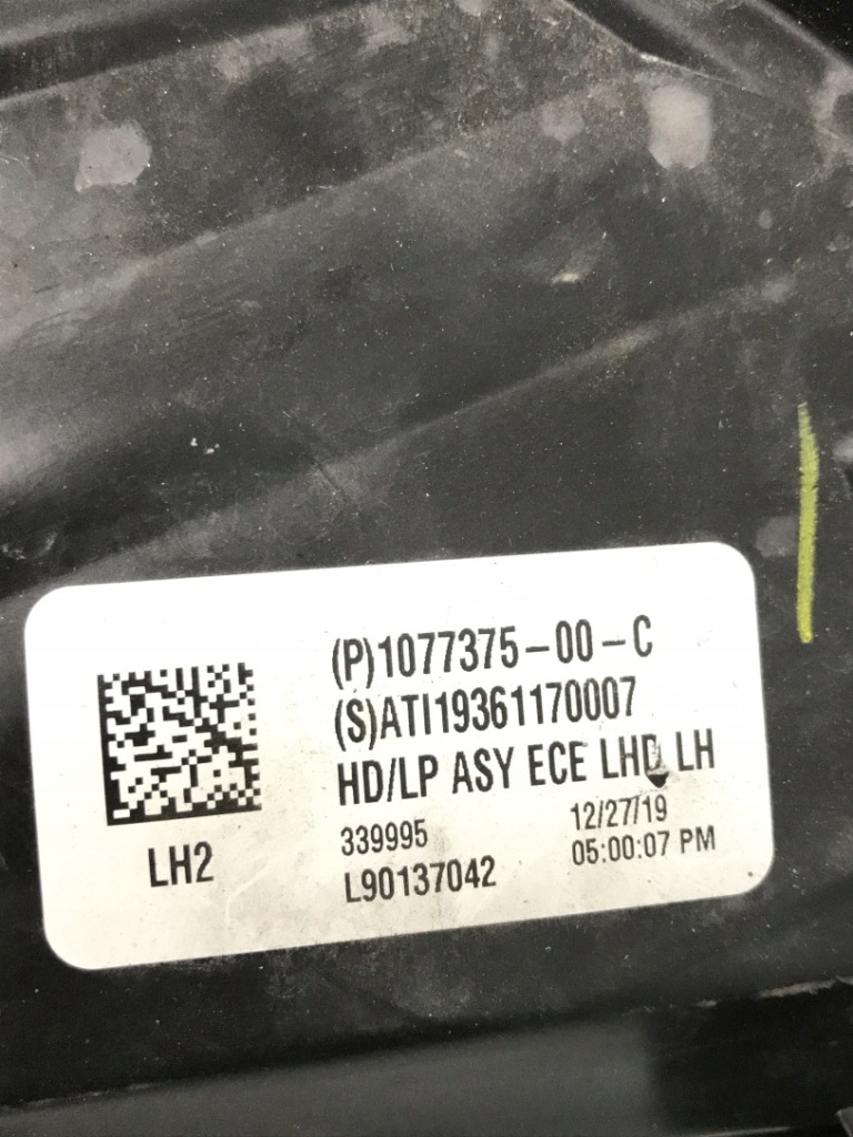 Фара левый перед tesla model 3 led 1077375-00-c Недорого