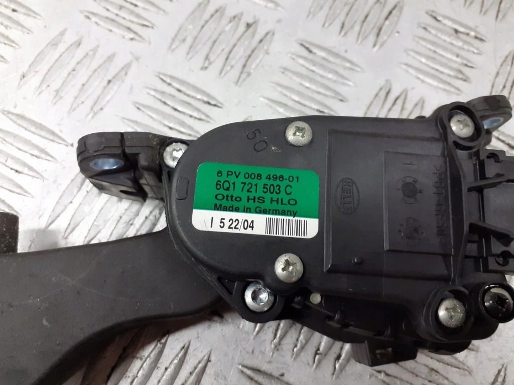 фото №3, Потенциометр газа skoda fabia i 6q1721503c