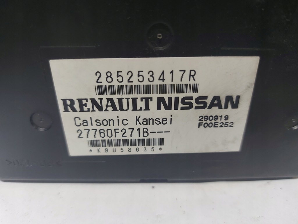 фото №6, Renault clio модуль кондиционера 285253417r 27760f271b