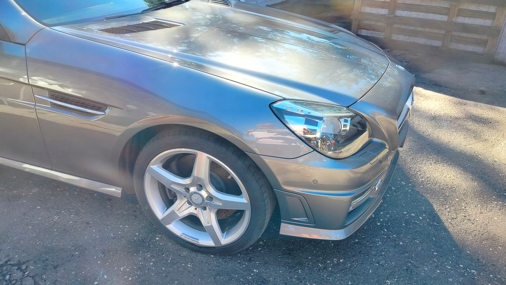 фото №10, Mercedes slk slk300 r172 2.0 cgi amg 11r- бампер капот kompletny перед 992