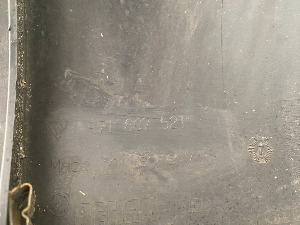 фото №12, Porsche panamera 971 sport бампер перед передний чёрный 97180421c 971807521