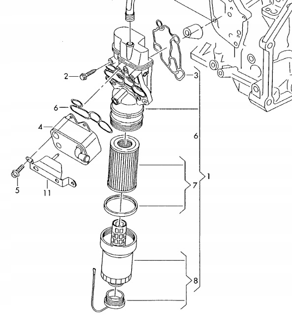 фото №9, Прокладка корпус фільтра оливи