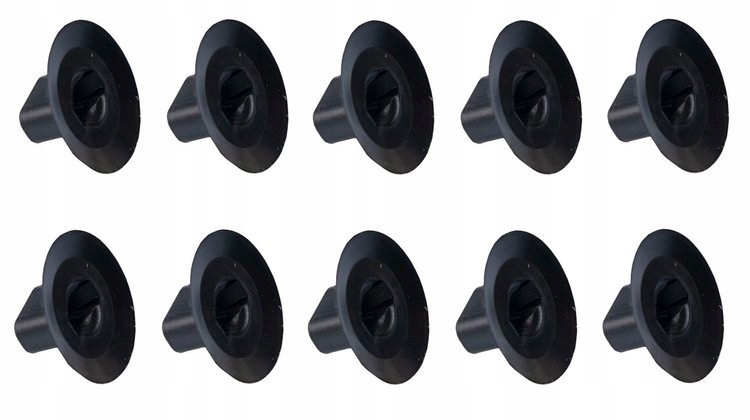 фото №1, 10× клипса разъём обивка подкрылок dacia sandero