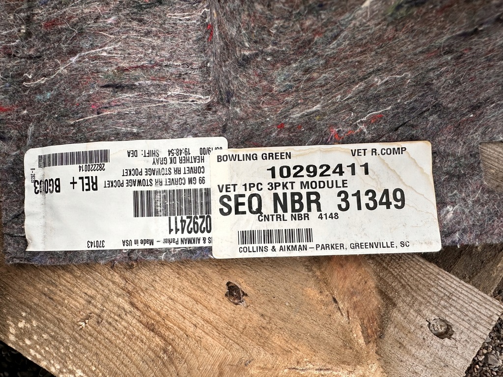 фото №10, Підлога обшивка багажника chevrolet corvette c5 1997 - 2004