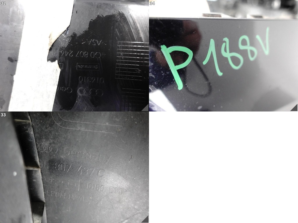 фото №12, Audi s6 4g0 c7 11-14 przed liftingiem бампер + решётка радиатора + решётки перед