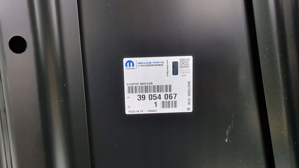 Opel astra k v 15-19 капот кришка двигуна нова оригінал 39054067 Доставка