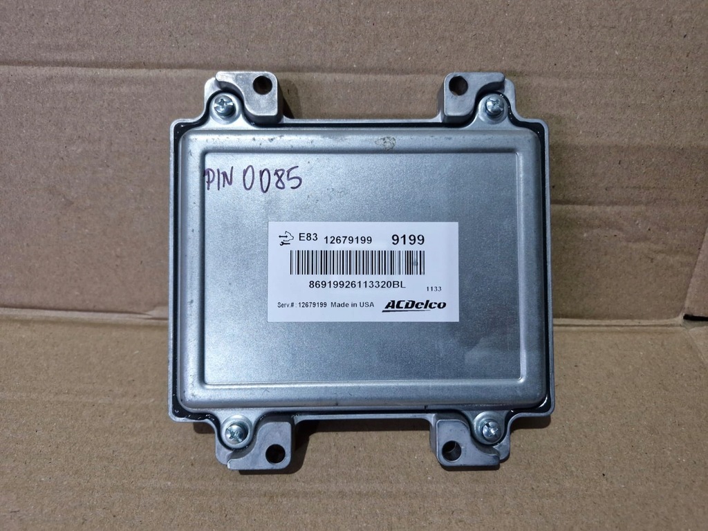 фото №1, Бортовий комп'ютер блок керування двигуна opel 12679199 pin