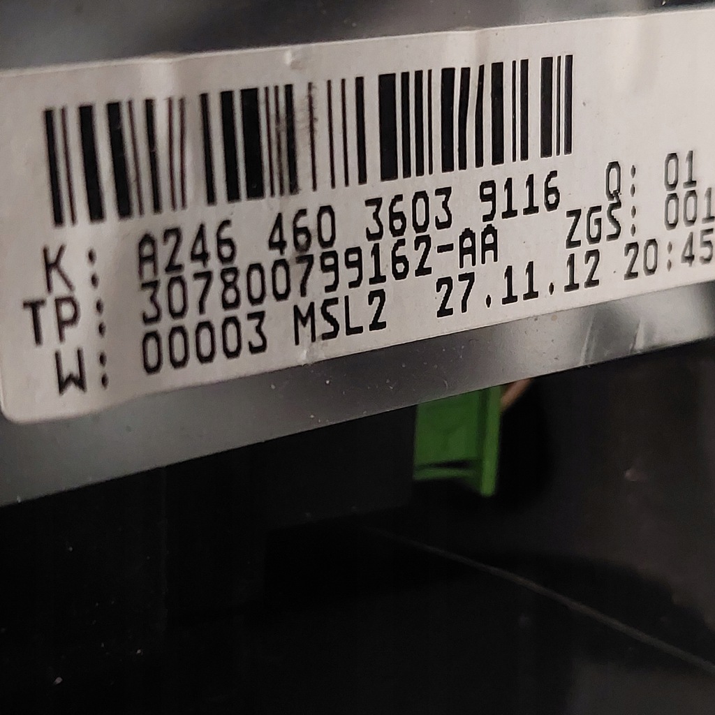 фото №8, Mercedes b klasa w246 воздуховод идеальное состояние a2464603603