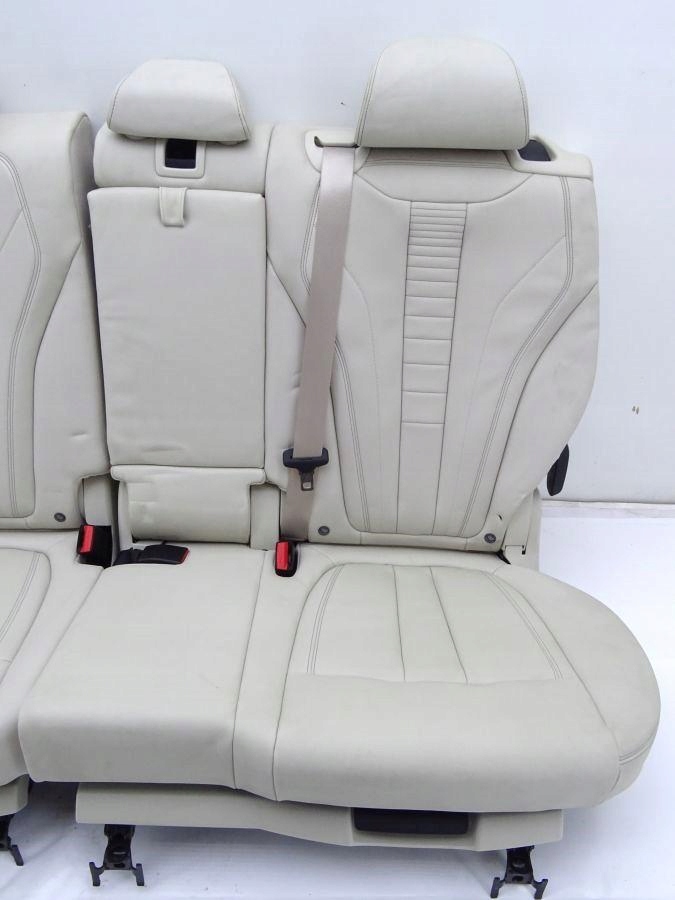 фото №11, Bmw x5 f15 13-18 сидіння комфорт заднє сидіння бежева шкіра europa 5 осіб 1000km