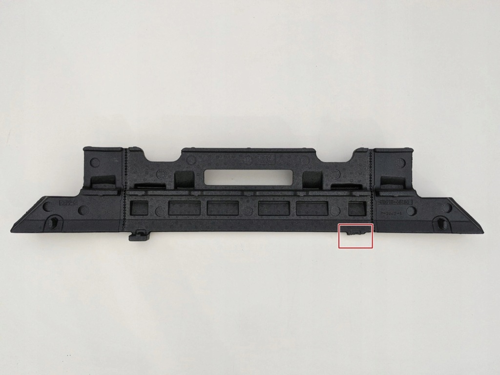 фото №3, Lexus rx iii rx450h абсорбер бампера задняя 09-15