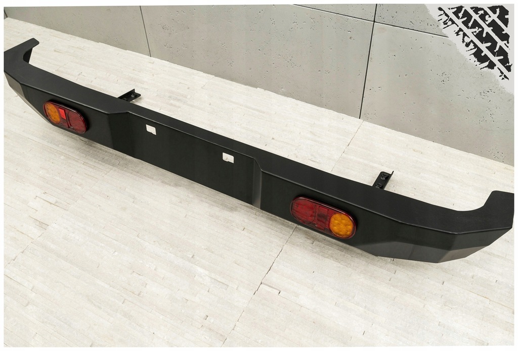 фото №14, Suzuki jimny 18+ бампер задний сталь + свет led