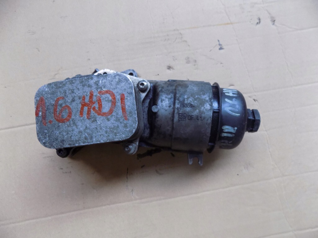 фото №1, Основание фильтра масла partner iii berlingo 1,6 hdi