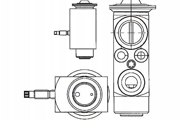 фото №1, Hella клапан расширительный кондиционера volvo v70 xc70