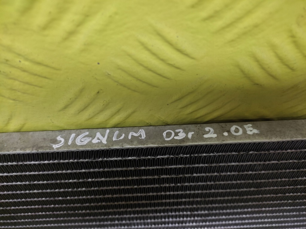 фото №6, Opel signum 2.0 радиатор конденсатор кондиционера