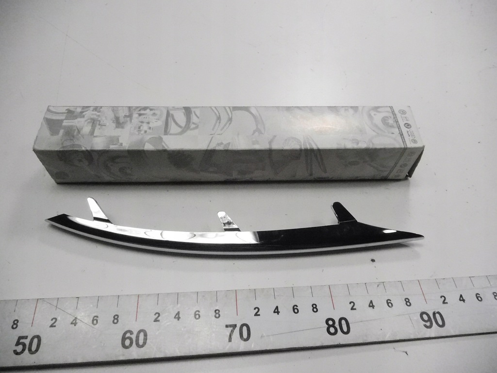 фото №8, Молдинг хром бампера перед vw touareg 7l6853241a