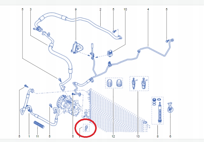 фото №9, Датчик кондиціонера master iii movano 2014- oryg