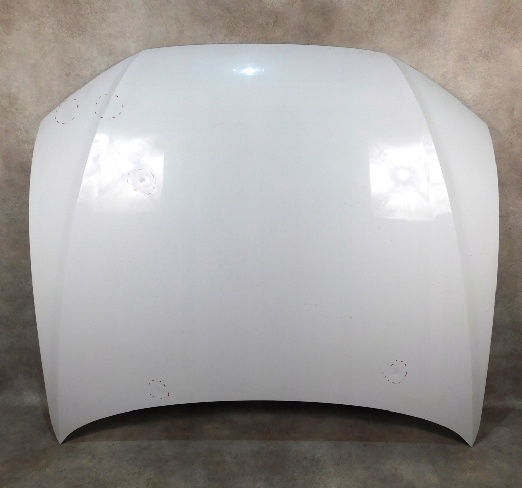 фото №1, Audi a6 c8 4k капот крышка двигателя белый !