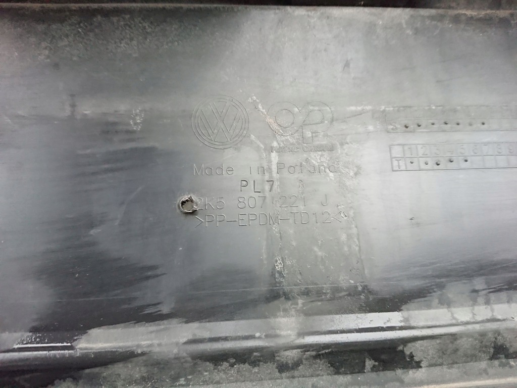 фото №12, Vw caddy 2k5 15-20 бампер передний перед