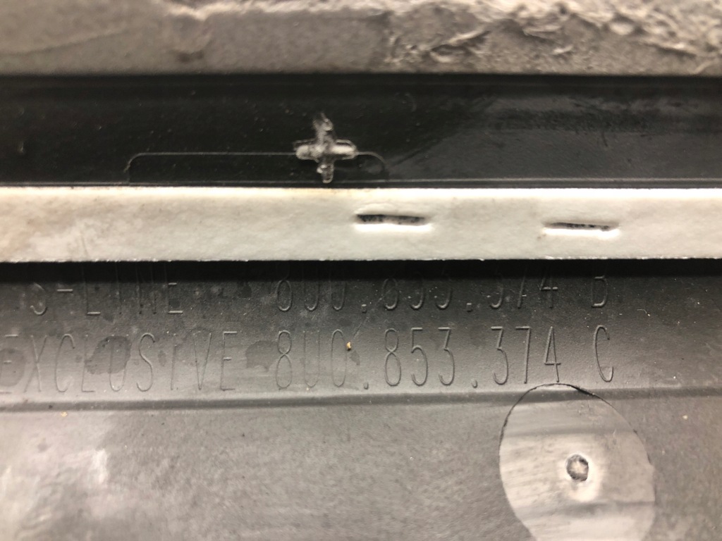 фото №8, Audi q3 8u s line накладки накладки пороговые kpl