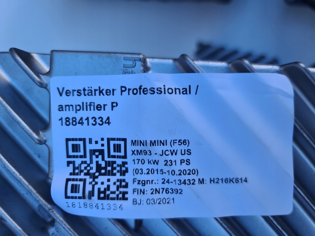 фото №8, Mini f54 f55 f56 динаміки підсилювач harman kardon 2622869