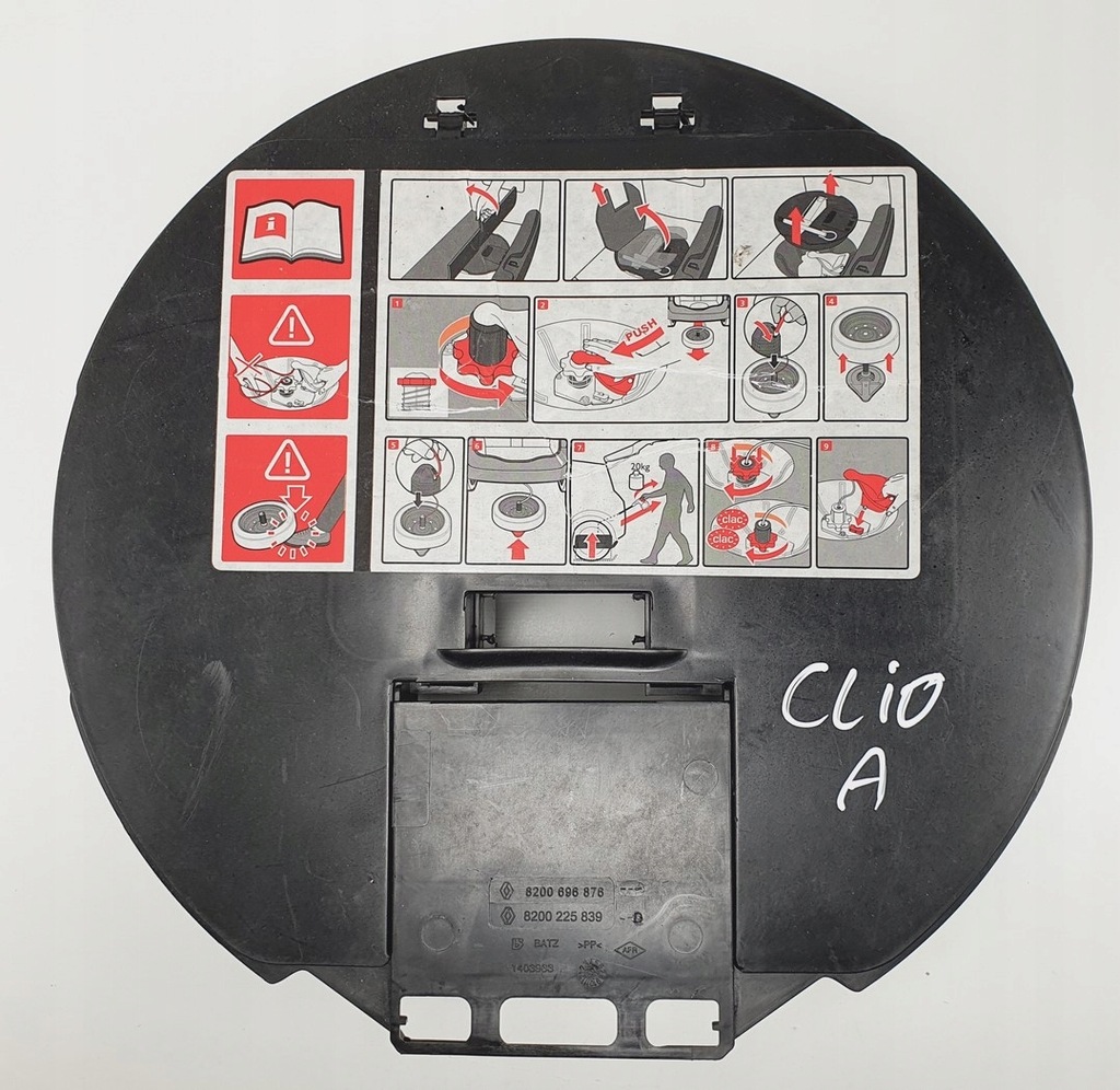 фото №2, Домкрат ключ вушко вкладиш renault clio iii