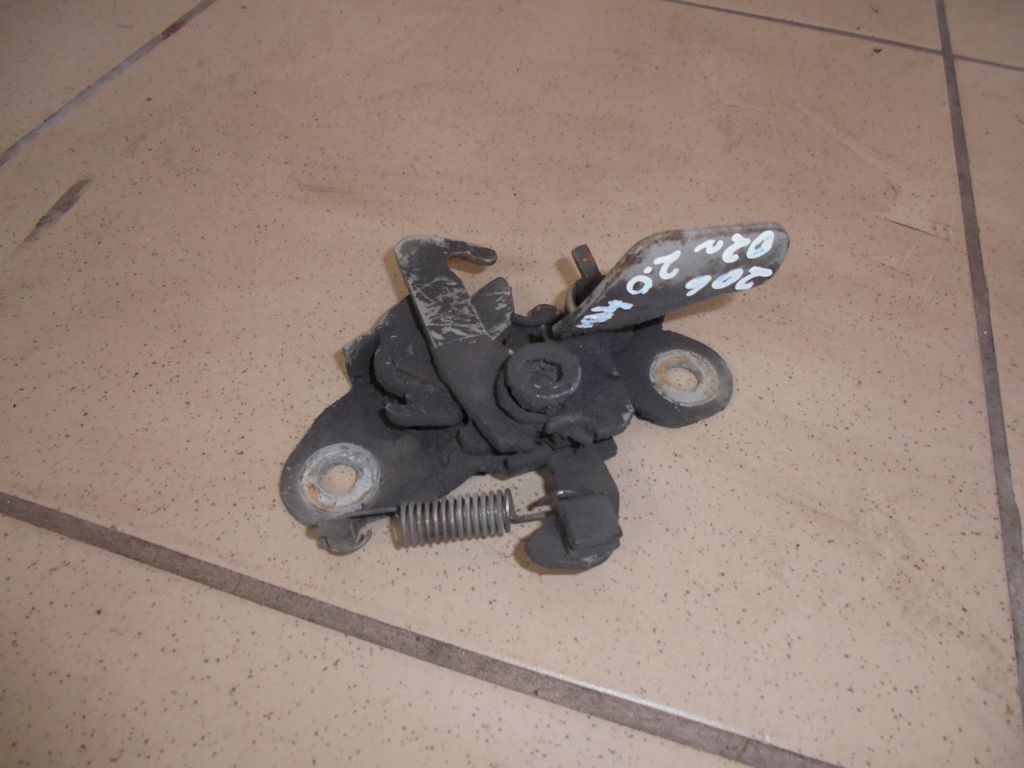 фото №1, Замок капот засов peugeot 206 2.0hdi 02' 3d