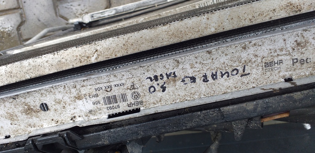 фото №6, Touareg 3.0tdi комплект радіатор вентилятор 7l0