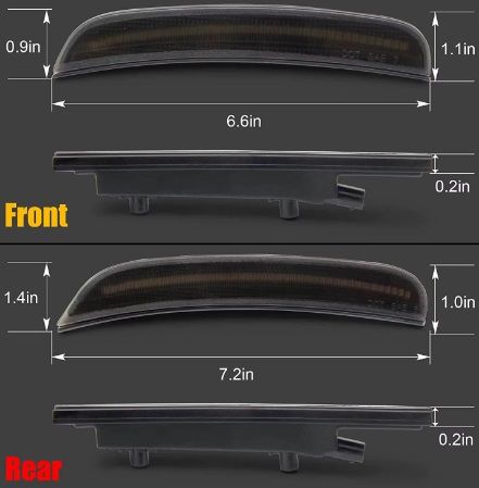 фото №4, Свет габаритный led dodge charger 15-23