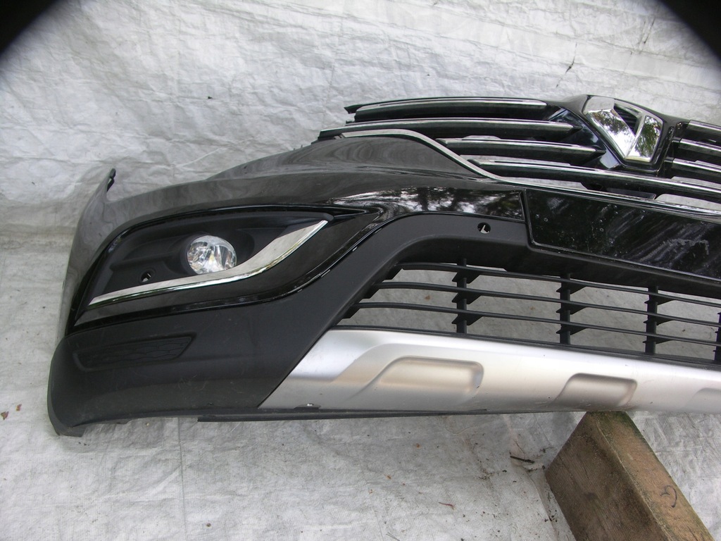 фото №7, Renault koleos ii 17- бампер передний решётка радиатора