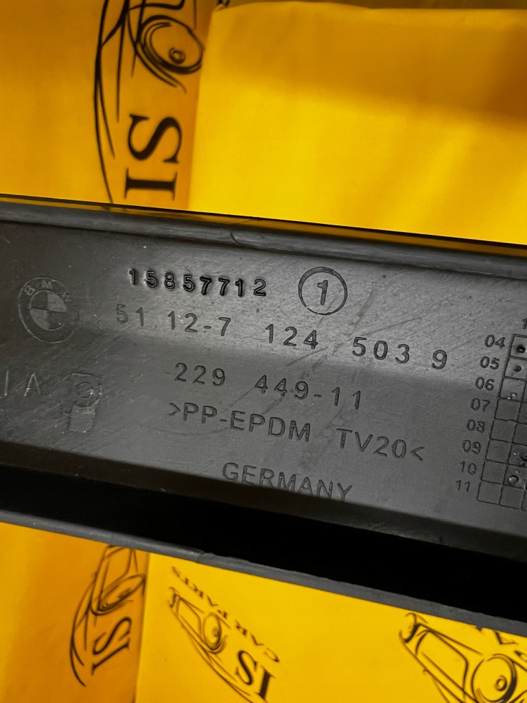 фото №12, Молдинг бампера задняя заднего gruntowana bmw 1 e87 nowa oem