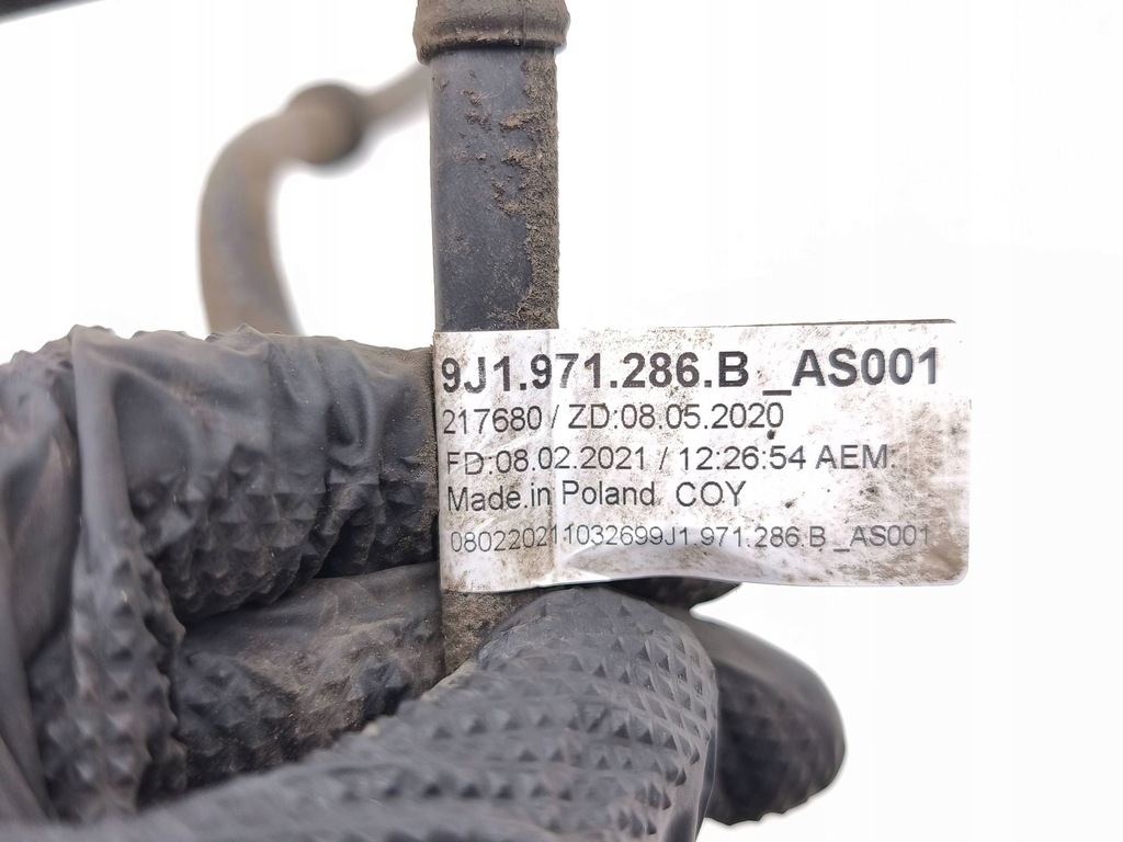 фото №9, Porsche taycan 9j1 2021 жгут датчика abs задняя 9j1971286b