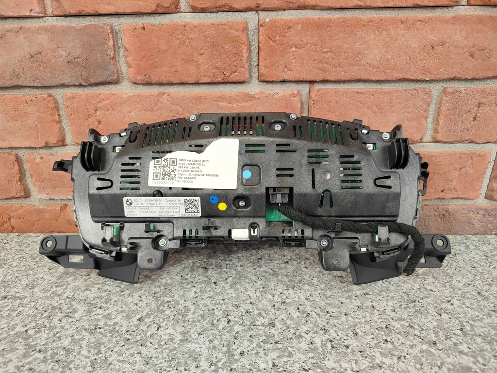 фото №5, Приборная панель счетчик бензин europa basis bmw g42 g20 g21 g28 g22 g23 g26 5a24438