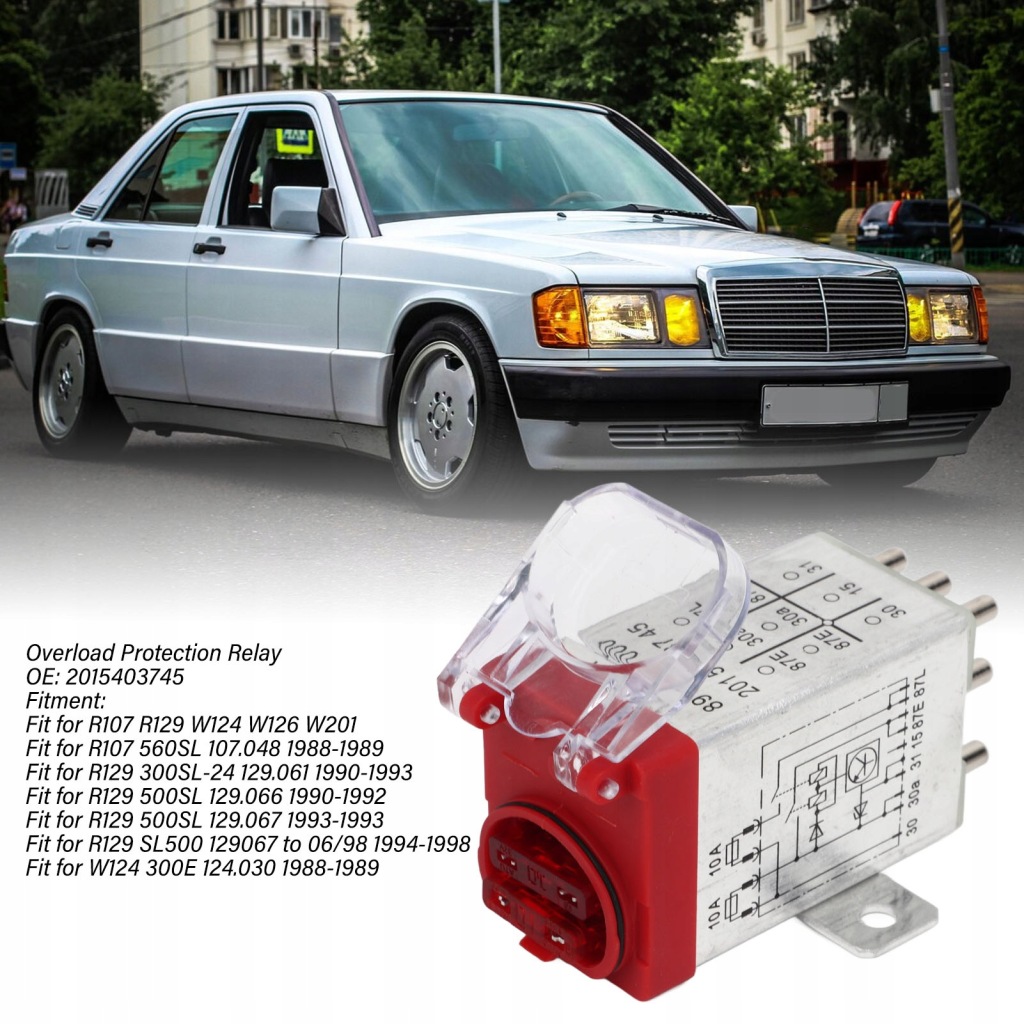 фото №2, Реле защитный 2015403745 dla r107 r129 w124 w126 w201
