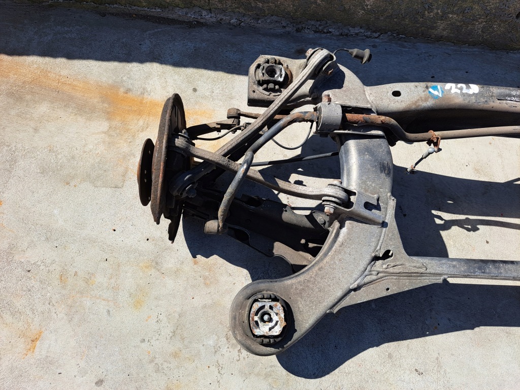 фото №4, Підвіска задні балка oś задня mercedes s w220